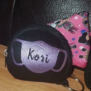 Face Mask Pouches keychains